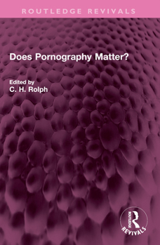 Paperback Does Pornography Matter? Book