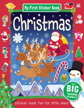 Paperback My First Sticker Book: Christmas Book