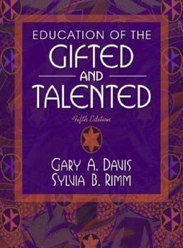 Hardcover Education of the Gifted and Talented Book