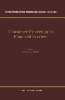 Hardcover Consumer Protection in Financial Services: Book