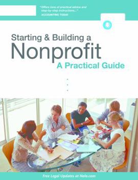 Paperback Starting & Building a Nonprofit: A Practical Guide Book