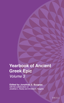 Hardcover Yearbook of Ancient Greek Epic: Volume 3 Book