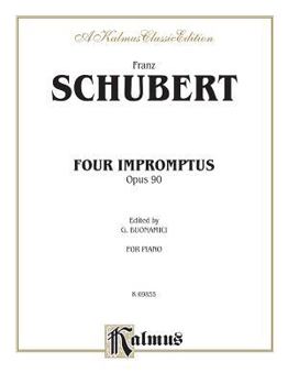 Paperback Franz Schubert: Four Impromptus Book