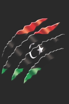 Paperback Libya Notebook: Libya Notebook - college book - diary - journal - booklet - memo - composition book - 120 sheets - Dot Grid paper 6x9 Book