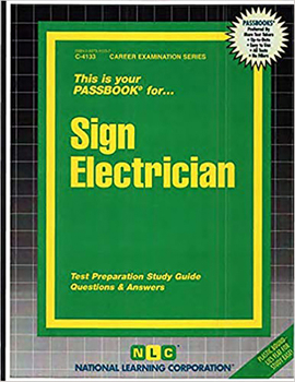 Spiral-bound Sign Electrician Book