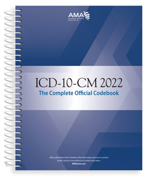 Spiral-bound ICD-10-CM 2022 the Complete Official Codebook with Guidelines Book