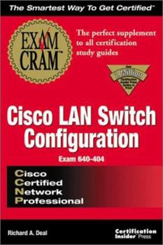 Paperback CCNP Cisco LAN Switch Configuration Exam Cram Book