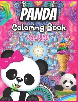Panda Coloring Book For Kids: Simple and Easy Cute Panda Coloring Book for Toddlers, New Year Gifts for Boys, Girls and Toddlers (Animal Coloring Books for Kids)
