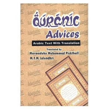 Paperback Qur'anic Advices: Arabic Text with Translation Book