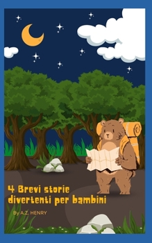 Paperback 4 Brevi storie divertenti per bambini [Italian] Book