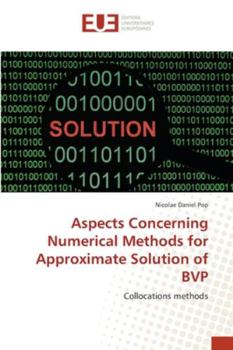 Paperback Aspects Concerning Numerical Methods for Approximate Solution of BVP Book