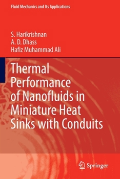 Paperback Thermal Performance of Nanofluids in Miniature Heat Sinks with Conduits Book