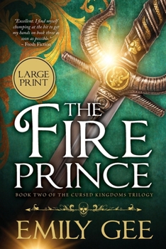 Paperback The Fire Prince [Large Print] Book