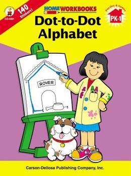 Paperback Dot-To-Dot Alphabet, Grades Pk - 1 Book