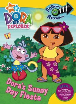 Hardcover Dora's Sunny Day Fiesta [With Talking Pen] Book