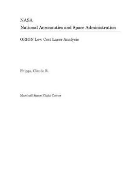 Paperback Orion Low Cost Laser Analysis Book