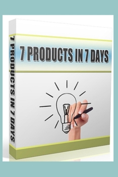 Paperback 7 Products In 7 Days Book