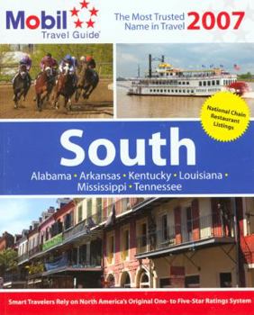 Paperback Mobil Travel Guide South: Alabama, Arkansas, Kentucky, Louisiana, Mississippi, Tennessee Book