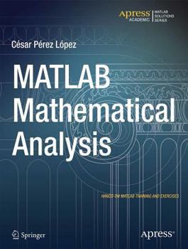 Paperback MATLAB Mathematical Analysis Book