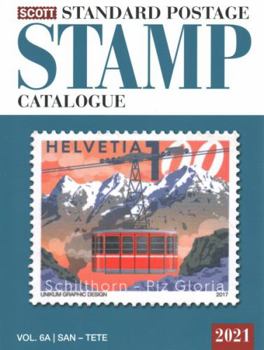 Paperback 2021 Scott Standard Postage Stamp Catalogue Volume 6 Countries San-Z: Scott Standard Postage Stamp Catalogue Volume 6 Countries San-Z of the World [Large Print] Book