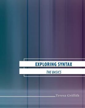 Paperback EXPLORING SYNTAX: THE BASICS Book