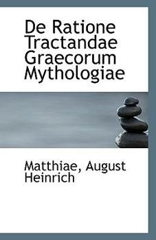 De Ratione Tractandae Graecorum Mythologiae