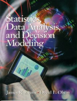 Paperback Statistics, Data Analysis, and Decision Modeling [With CDROM] Book