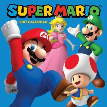 Calendar Super Mario 2017 Wall Calendar Book