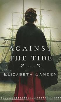 Hardcover Against the Tide (Thorndike Press large print Christian historical fiction) [Large Print] Book