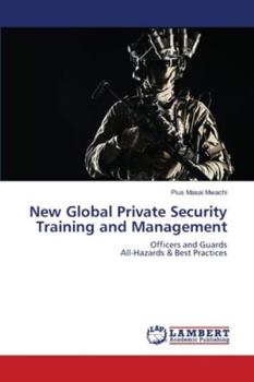 Paperback New Global Private Security Training and Management Book