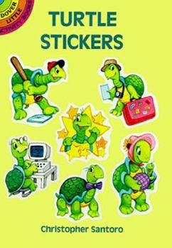 Paperback Turtle Stickers Book
