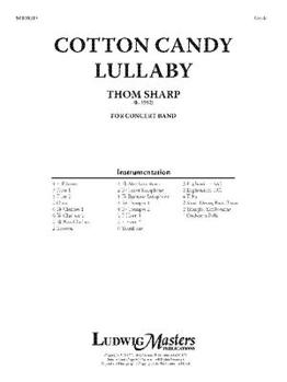 Paperback Cotton Candy Lullaby: Conductor Score Book