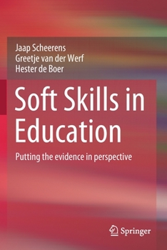 Paperback Soft Skills in Education: Putting the Evidence in Perspective Book