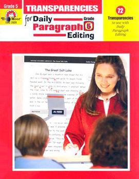 Paperback Transparencies for Daily Paragraph Editing, Grade 5 Book