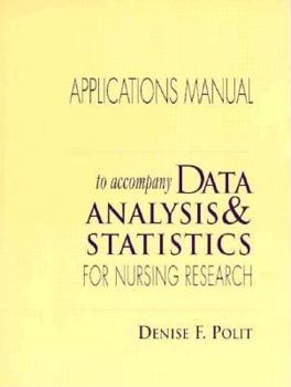 Paperback Data Analysis and Statistics Nursing Research Applications Manual Book