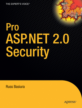 Paperback Pro ASP.Net 2.0 Security Book