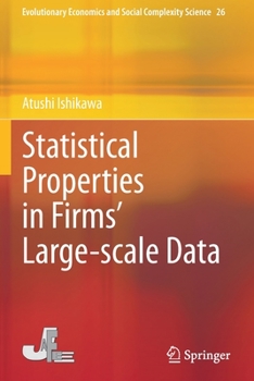 Paperback Statistical Properties in Firms' Large-Scale Data Book