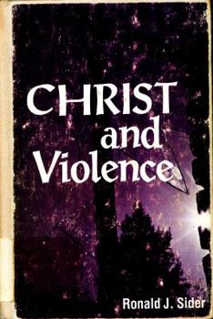 Paperback Christ and Violence Book