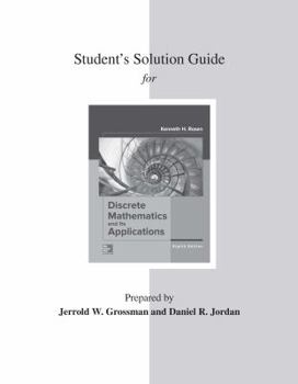 Paperback Student's Solutions Guide for Discrete Mathematics and Its Applications Book