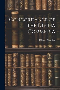 Paperback Concordance of the Divina Commedia Book