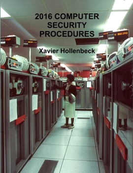 Paperback 2016 Computer Security Procedures Book