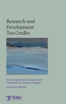 Paperback Research and Development Tax Credits Book
