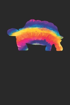 Tie Dye Turtle Notebook - Turtles Gift - Vintage Turtle Lover Journal - Tie Dye Diary for Turtle Lovers Zookeepers Endangered Animal Activists: Medium ... Diary, 110 page, Lined, 6x9 (15.2 x 22.9 cm)