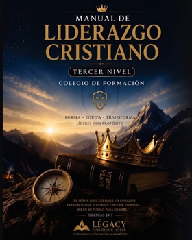 Paperback Manual de Liderazgo Cristaino: Tercer Nivel [Spanish] Book