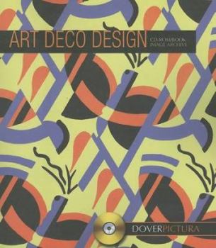 Paperback Art Deco Design [With CD-ROM] Book