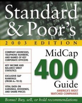 Paperback Standard & Poor's MidCap 400 Guide Book