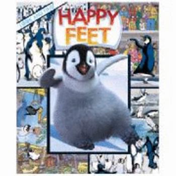 Hardcover Look and Find Happy Feet Book