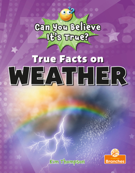 Library Binding True Facts on Weather Book