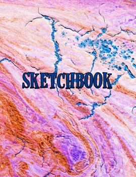 Paperback Sketchbook: Notebook for Sketching, Doodling, Painting, Drawing or Writing 8.5 x 11 100 Pages, 8.5 x 11 (Pretty Cute Abstract Cove Book