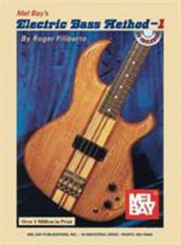 Paperback Electric Bass Method - 1 [With CD] Book